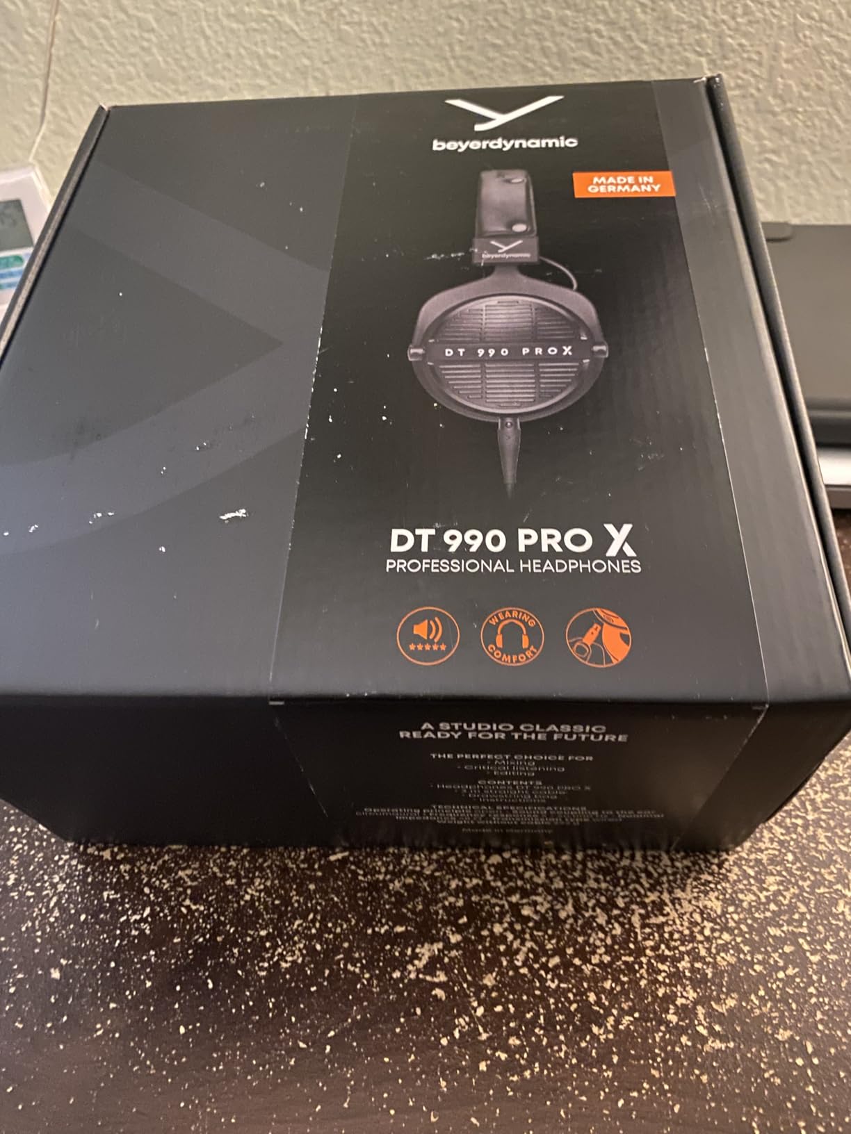 beyerdynamic DT 990 Pro X 48 ohm Wired Over-Ear, Open Back Professional Recording Studio Monitor Headphones for Mixing, Editing, Critical Listening, DJ Stereo Headsets, Made in Germany, Black w/Gray customer photo 1