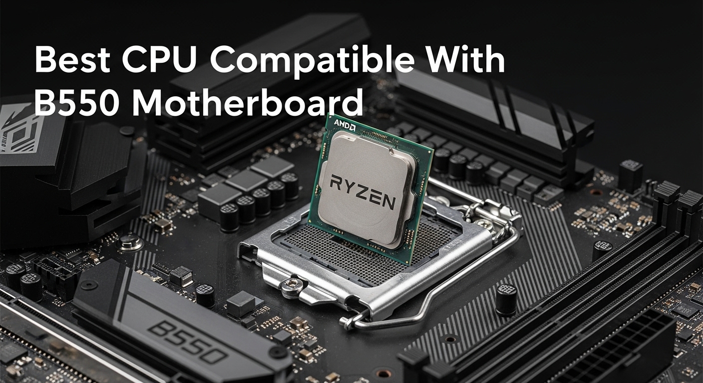 Best CPU Compatible With B550 Motherboard 2026: 8 AMD Processors Tested