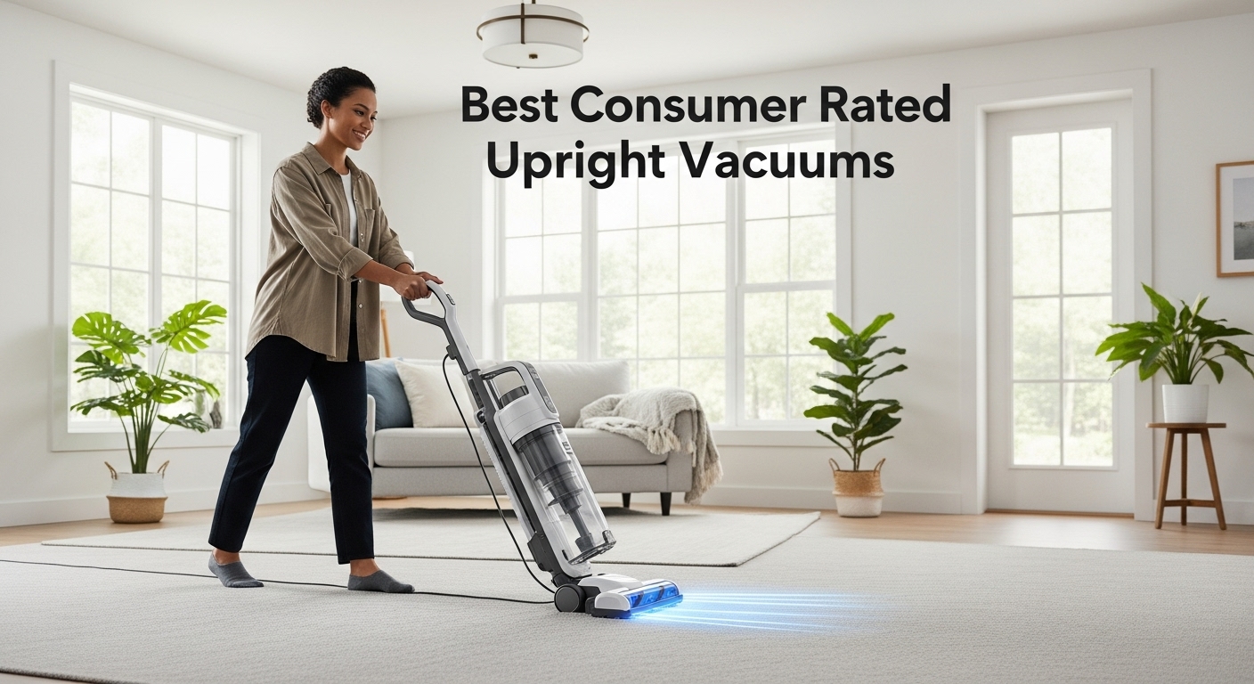 Best Consumer Rated Upright Vacuums 2026: 8 Top-Rated Models Compared