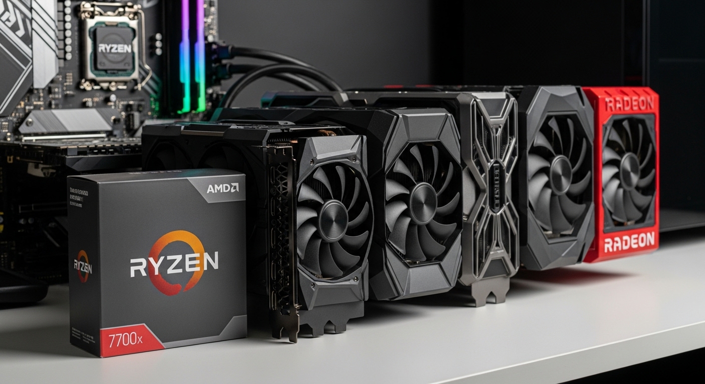 Best Graphics Cards For Ryzen 7 7700X 2026: Complete GPU Pairing Guide