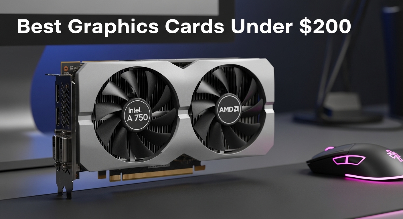 Best Graphics Cards Under $200 2026: 8 Models Tested & Ranked