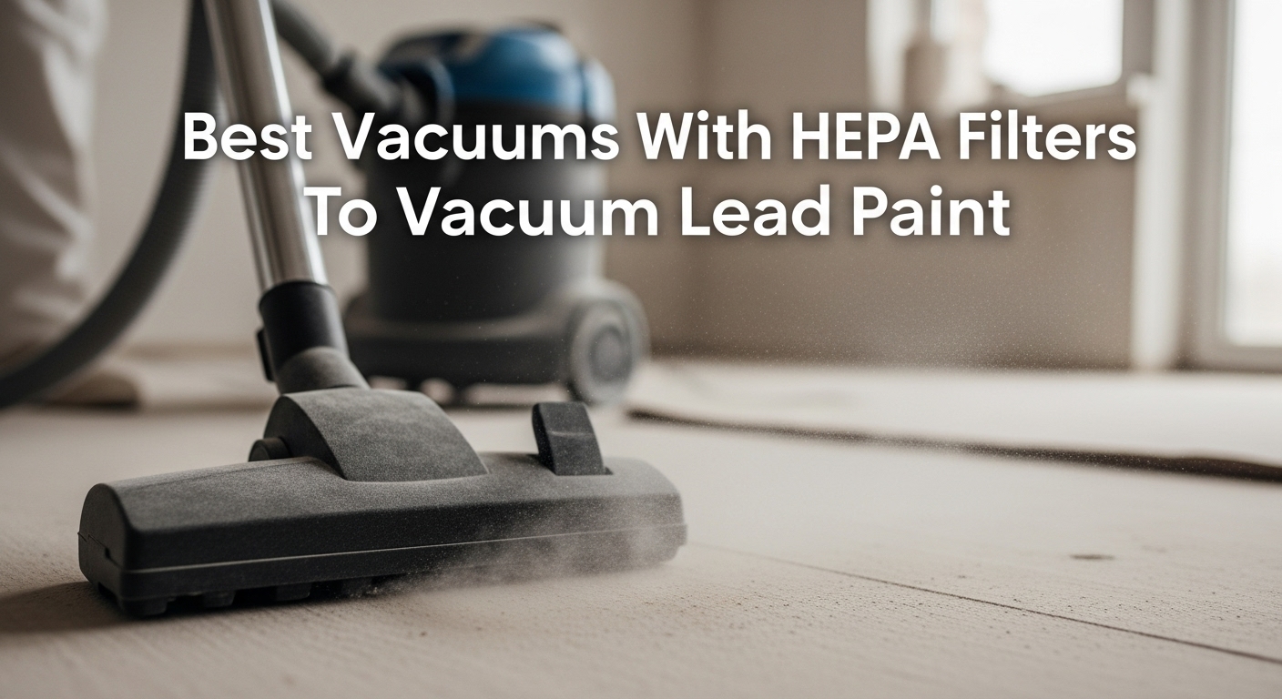 Best Vacuums With HEPA Filters To Vacuum Lead Paint 2026: 10 EPA-Compliant Models Tested