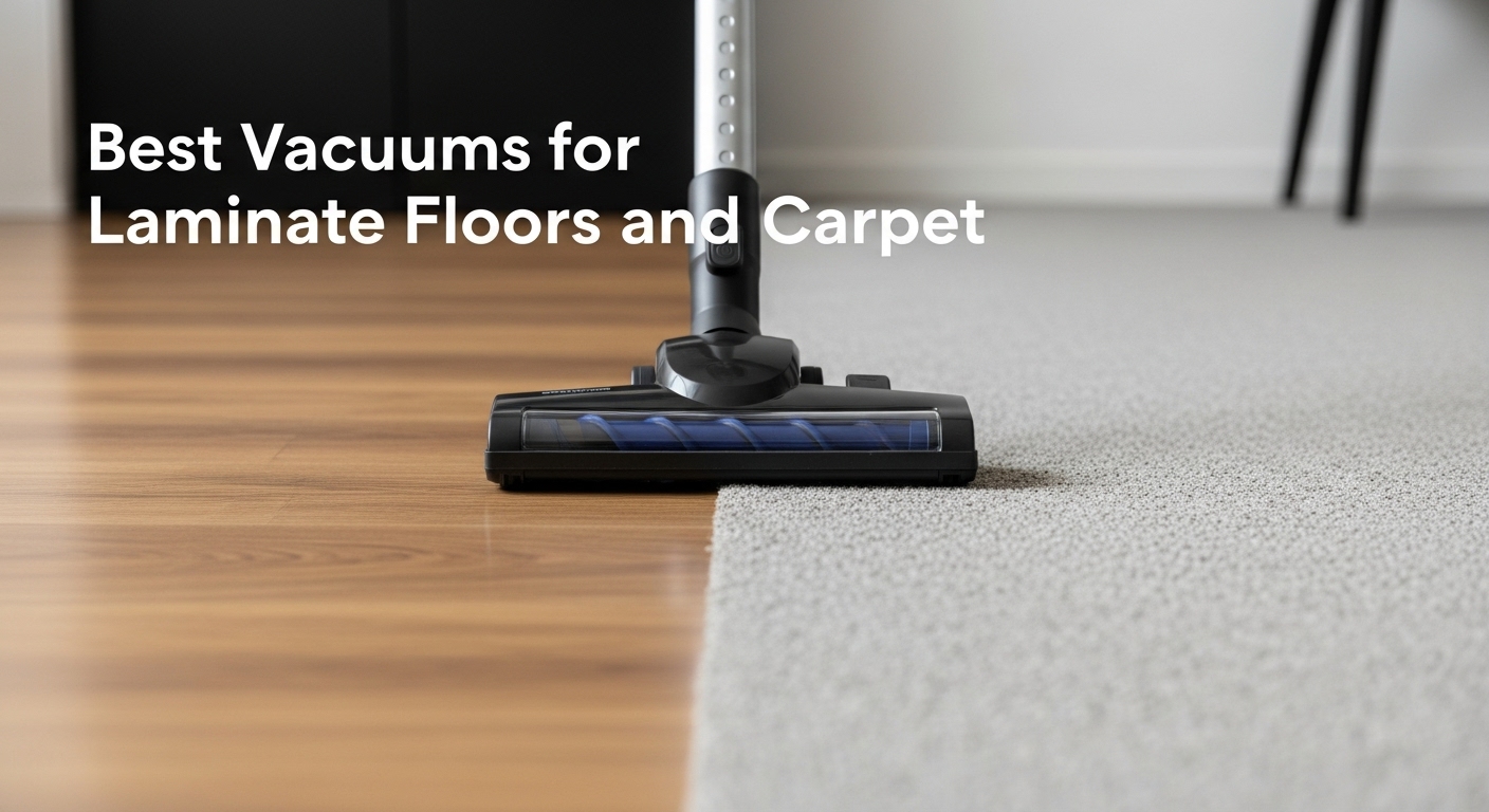 Best Vacuums for Laminate Floors and Carpet 2026: 12 Models Tested