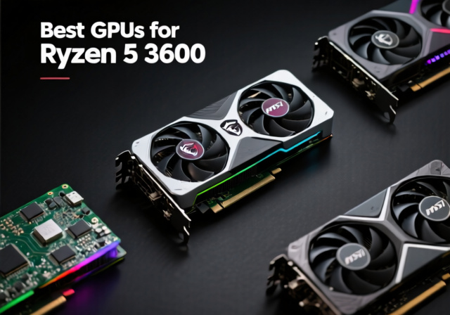 Best Graphics Cards (GPUs) to Pair with Ryzen 5 3600 2026: 8 GPUs Tested for Bottlenecks