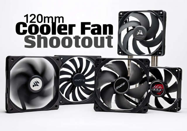 120mm Cooler Fan Shootout 2026: Arctic vs Be Quiet vs Corsair vs Noctua vs Scythe