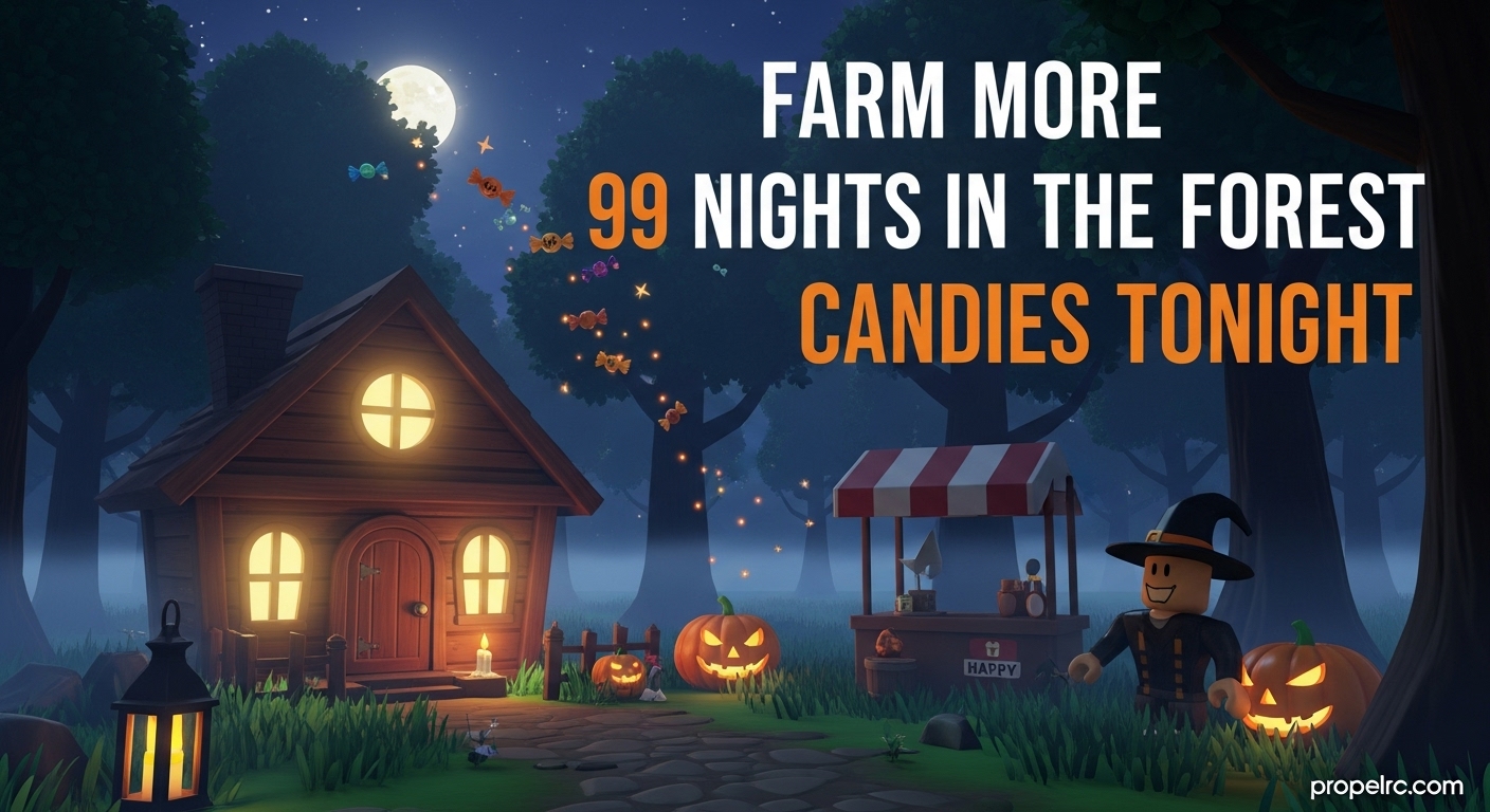 99 Nights In The Forest Candies August 2026 Farming Tips
