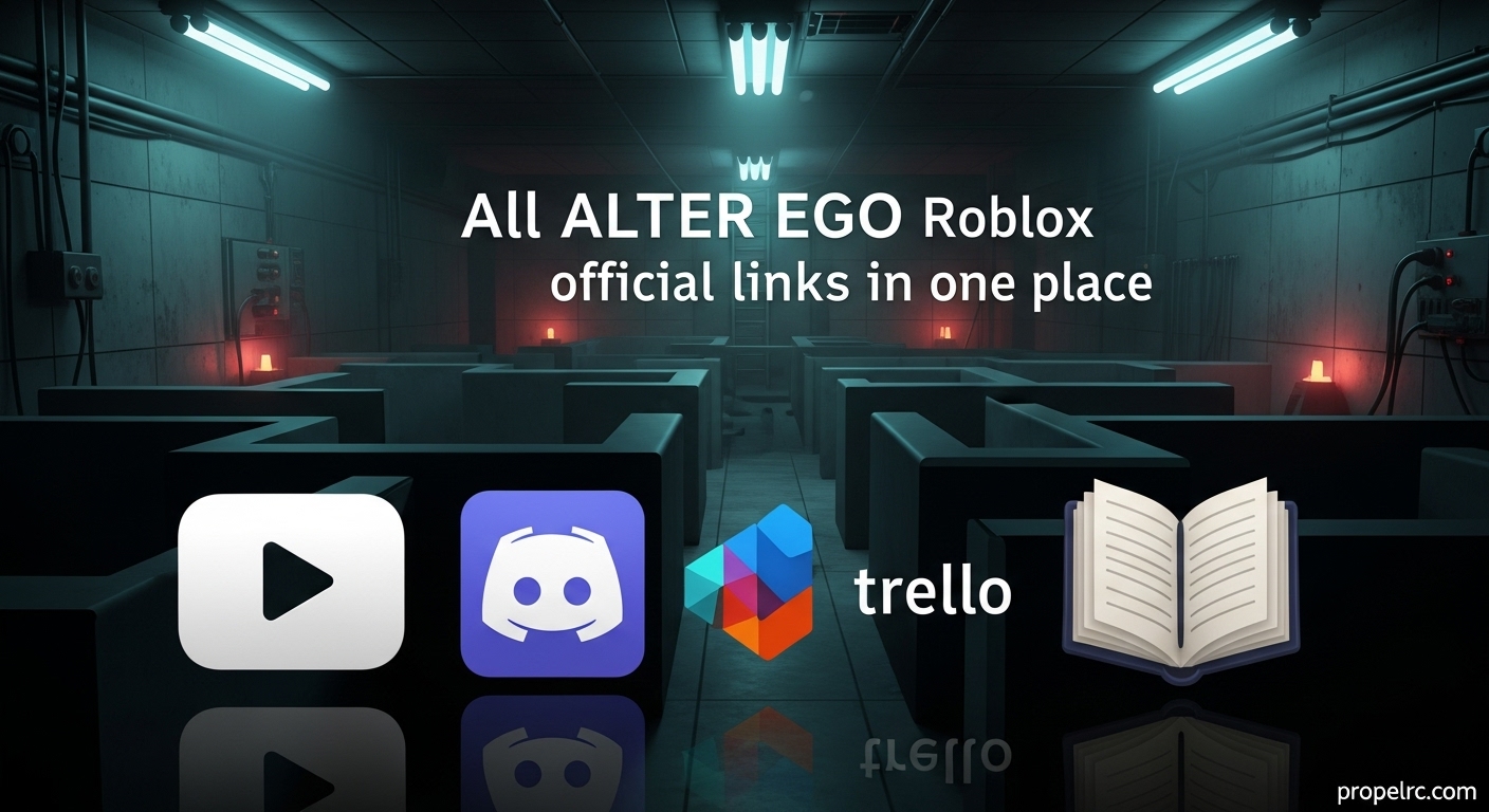 ALTER EGO Roblox official links & Discord August 2026