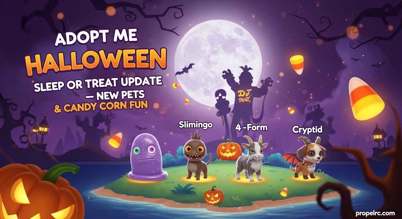 Adopt Me Halloween Sleep Or Treat Update August 2026