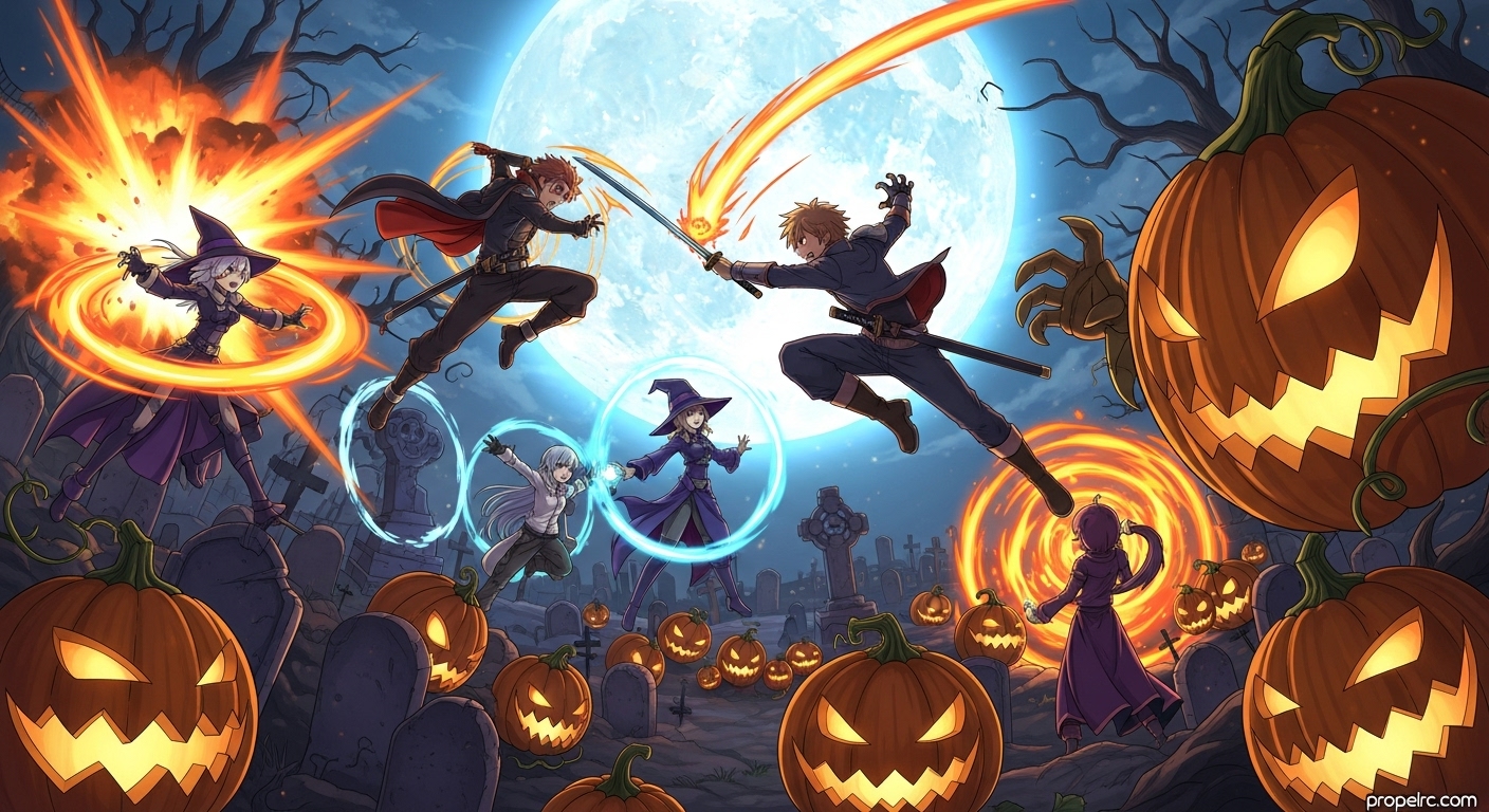 Anime Crusaders Pumpkin Heist Halloween Event August 2026