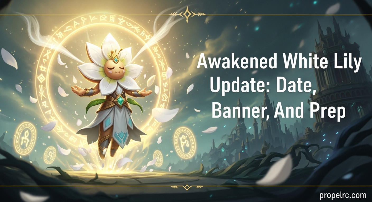 Awakened White Lily Update August 2026 – New Features