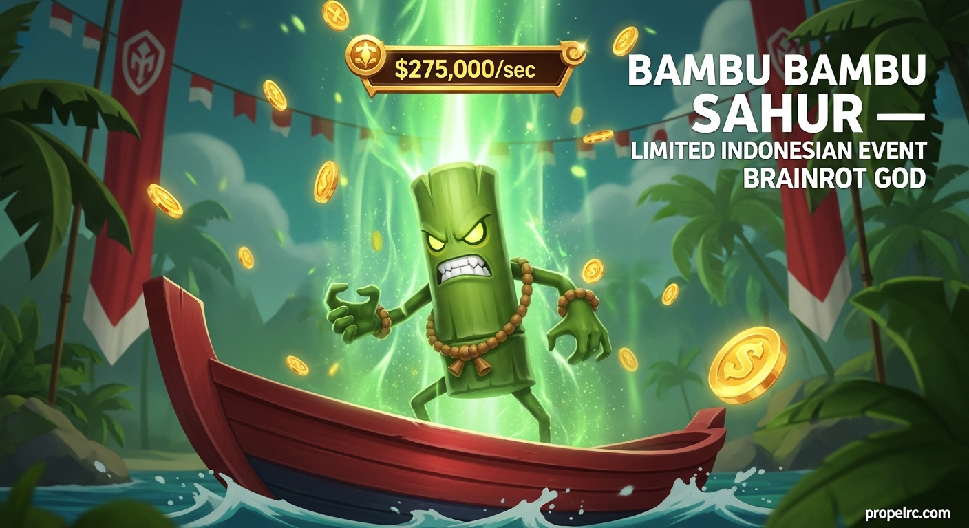 Bambu Bambu Sahur Steal A Brainrot August 2026: Event Info