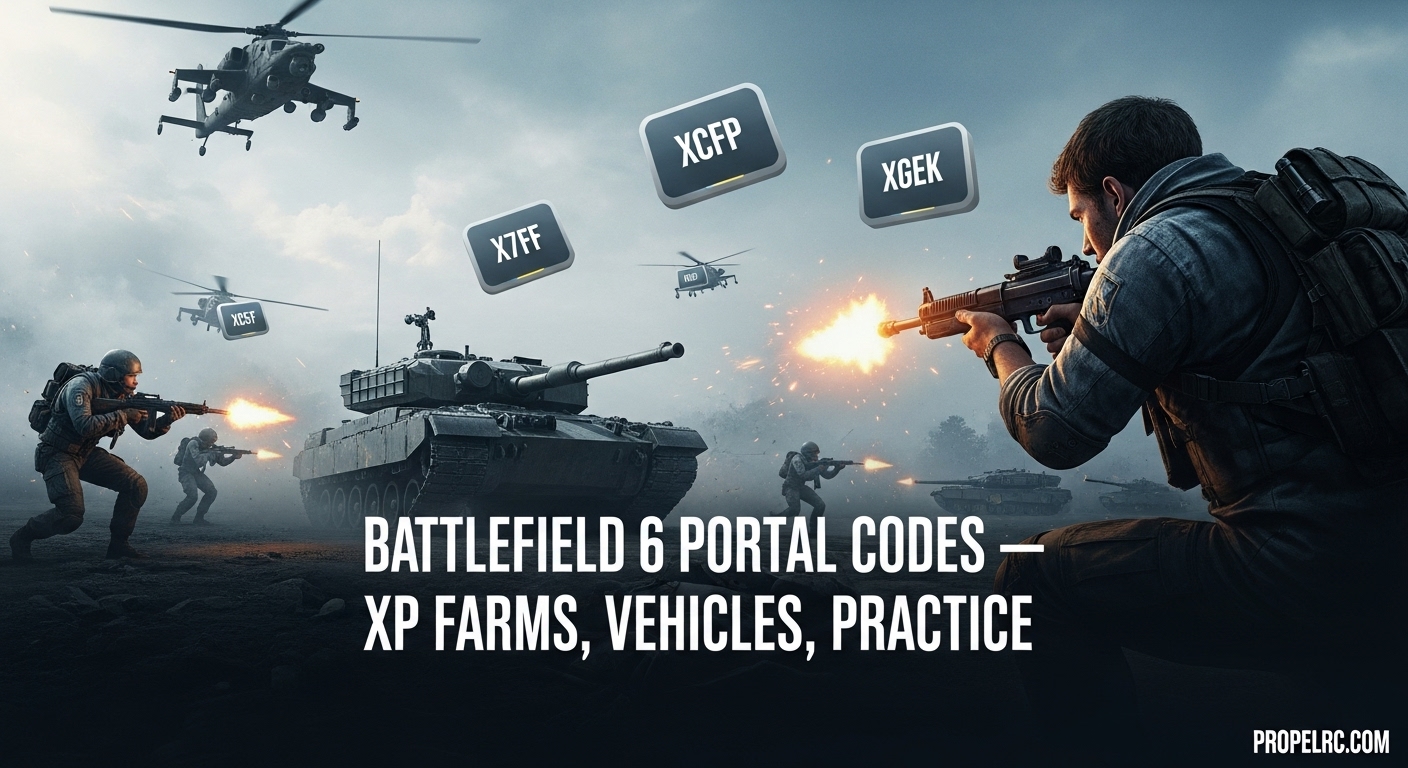 Best Battlefield 6 Portal Codes For XP August 2026