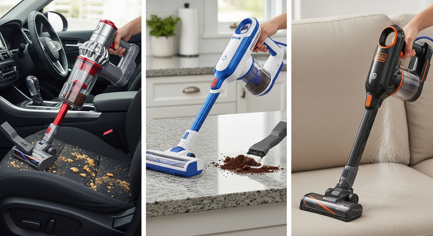 Best Handheld Vacuums 2026: 10 Models Tested for Performance & Value