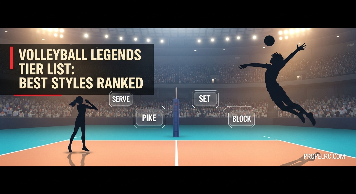 Volleyball Legends Tier List (August 2026): All 35 Styles Ranked