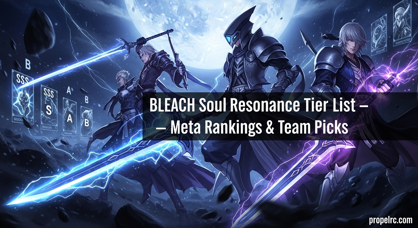 Bleach Soul Resonance Tier List Rankings August 2026