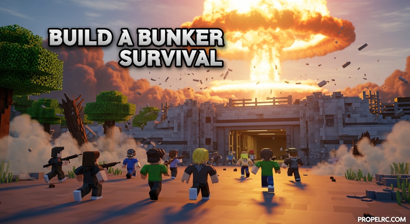 Build A Bunker Roblox Survival Madness August 2026