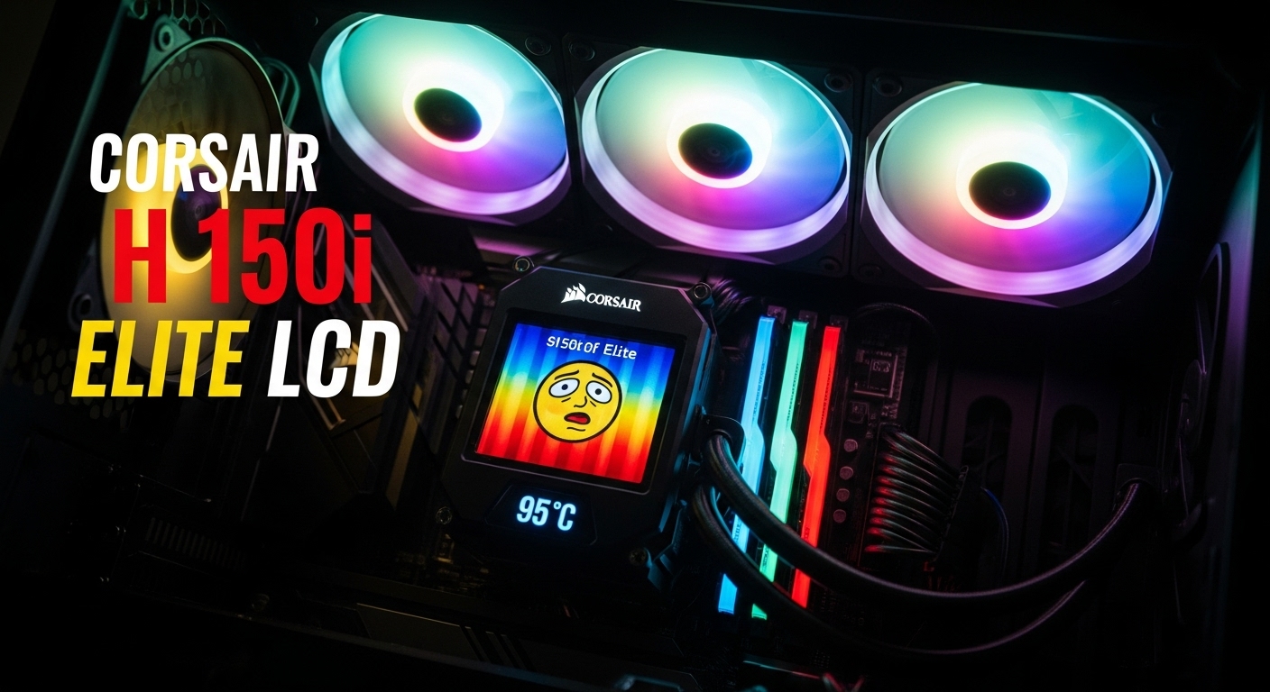 Corsair H150i Elite LCD Review 2026: Premium AIO Worth the Price?