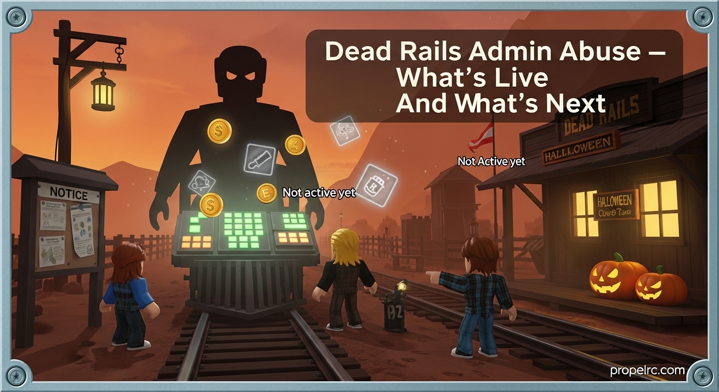 Dead Rails Admin Abuse August 2026: Event Facts