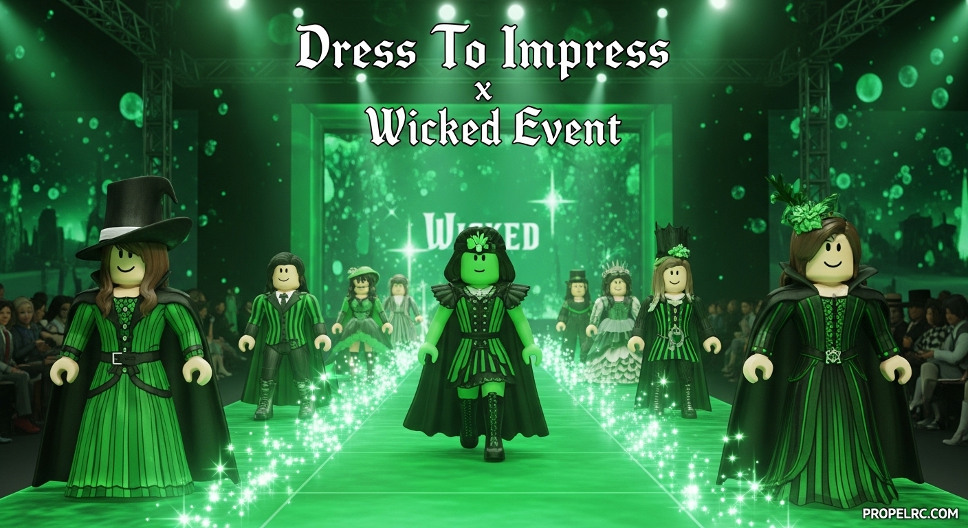 Dress To Impress x Wicked Event Details August 2026