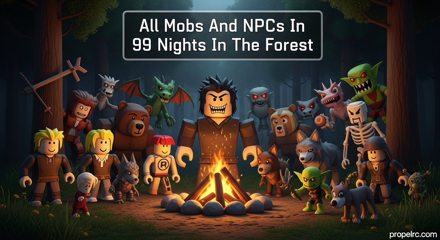 Every Creature And Character In 99 Nights In The Forest August 2026