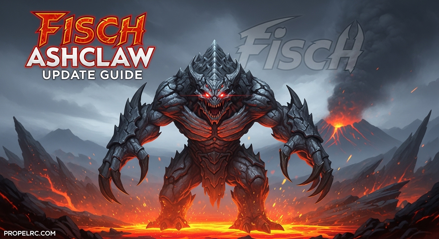 Fisch Ashclaw Update Guide August 2026 – New Boss, and Hidden Rewards