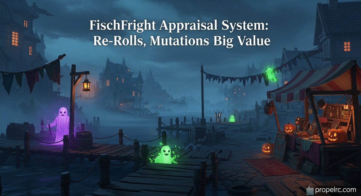 FischFright Appraisal System Tips August 2026