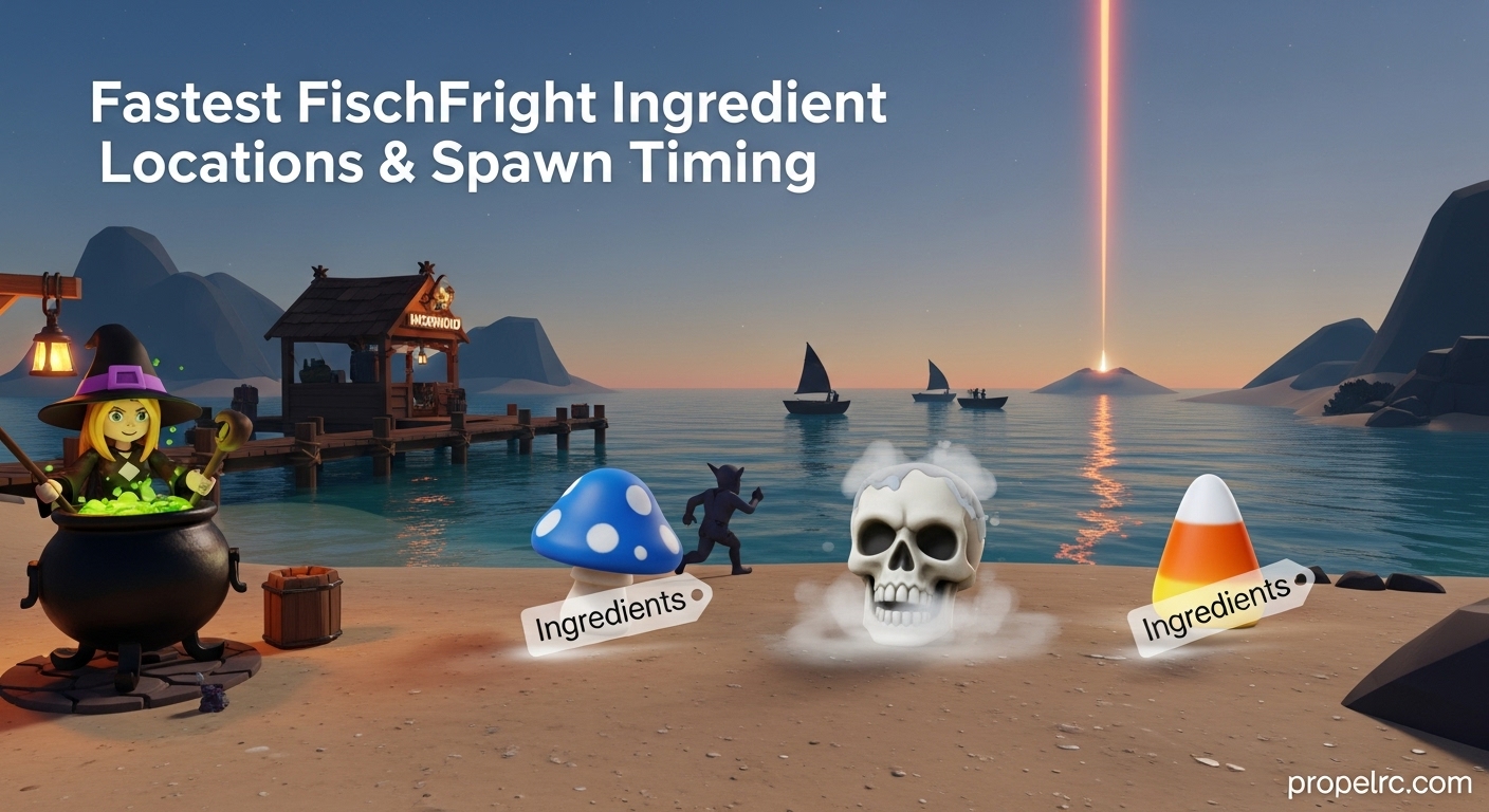 FischFright Ingredient Locations & Spawn Times October 2025