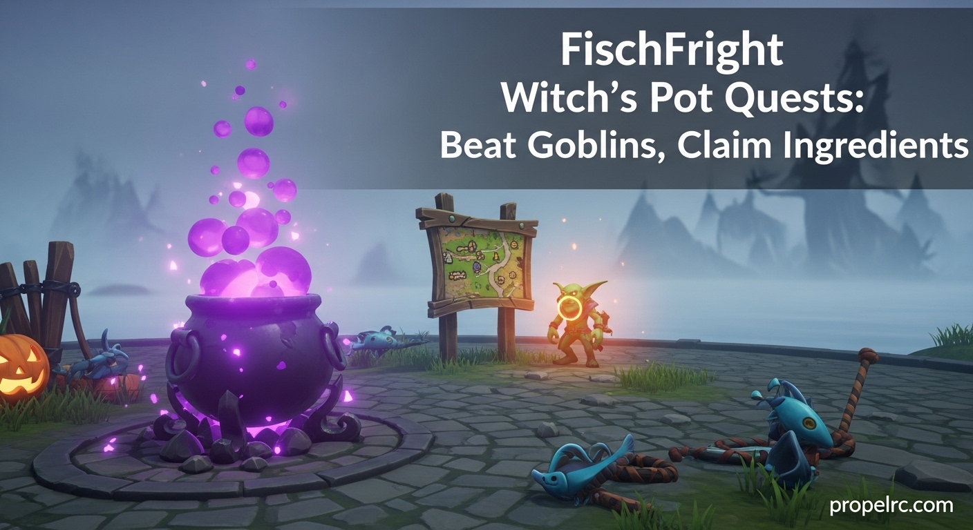 FischFright Witch’s Pot Quests Locations, Rewards, Tips October 2025