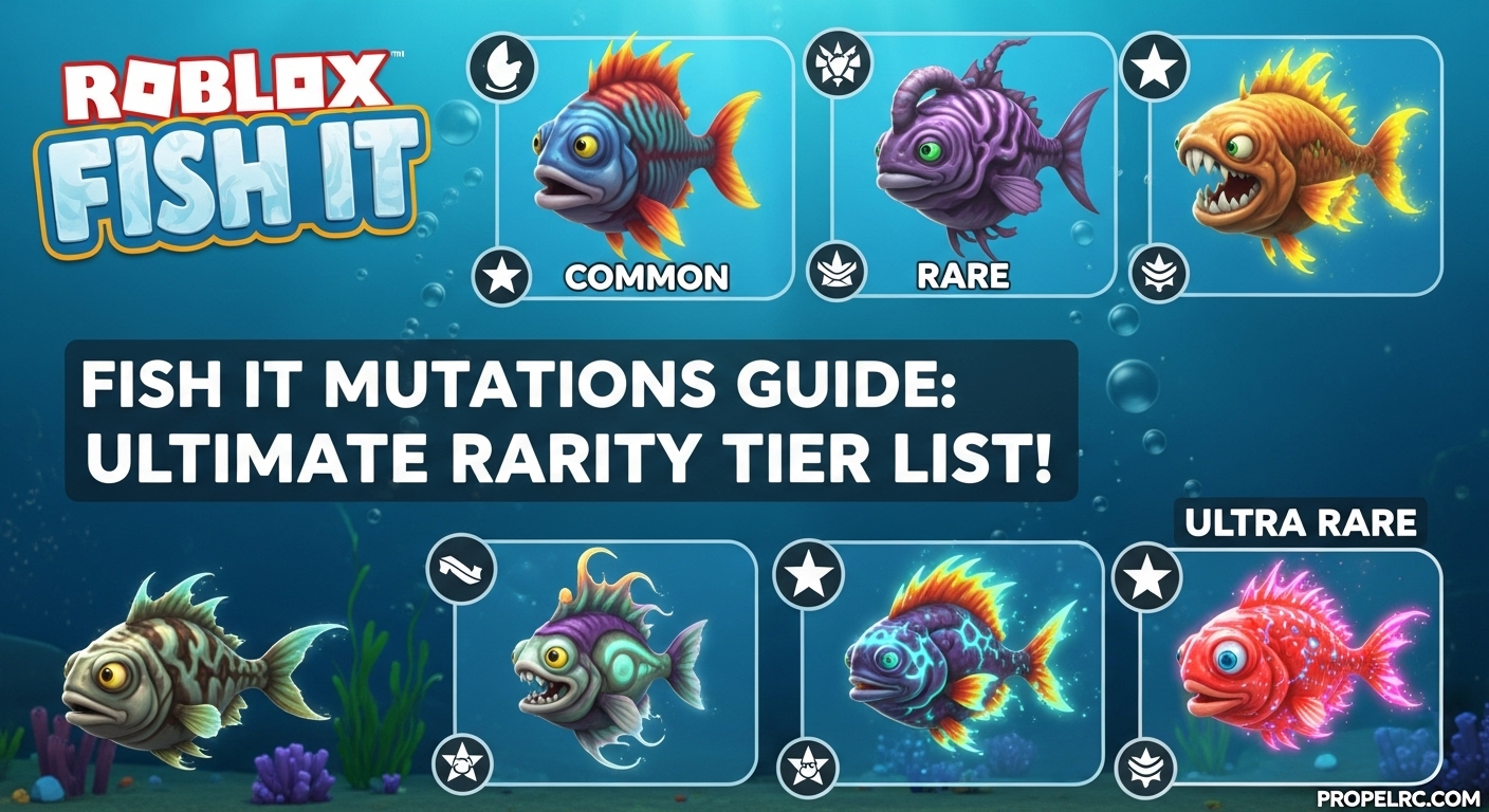 Fish It Mutations Guide 2026: Ultimate Rarity Tier List!