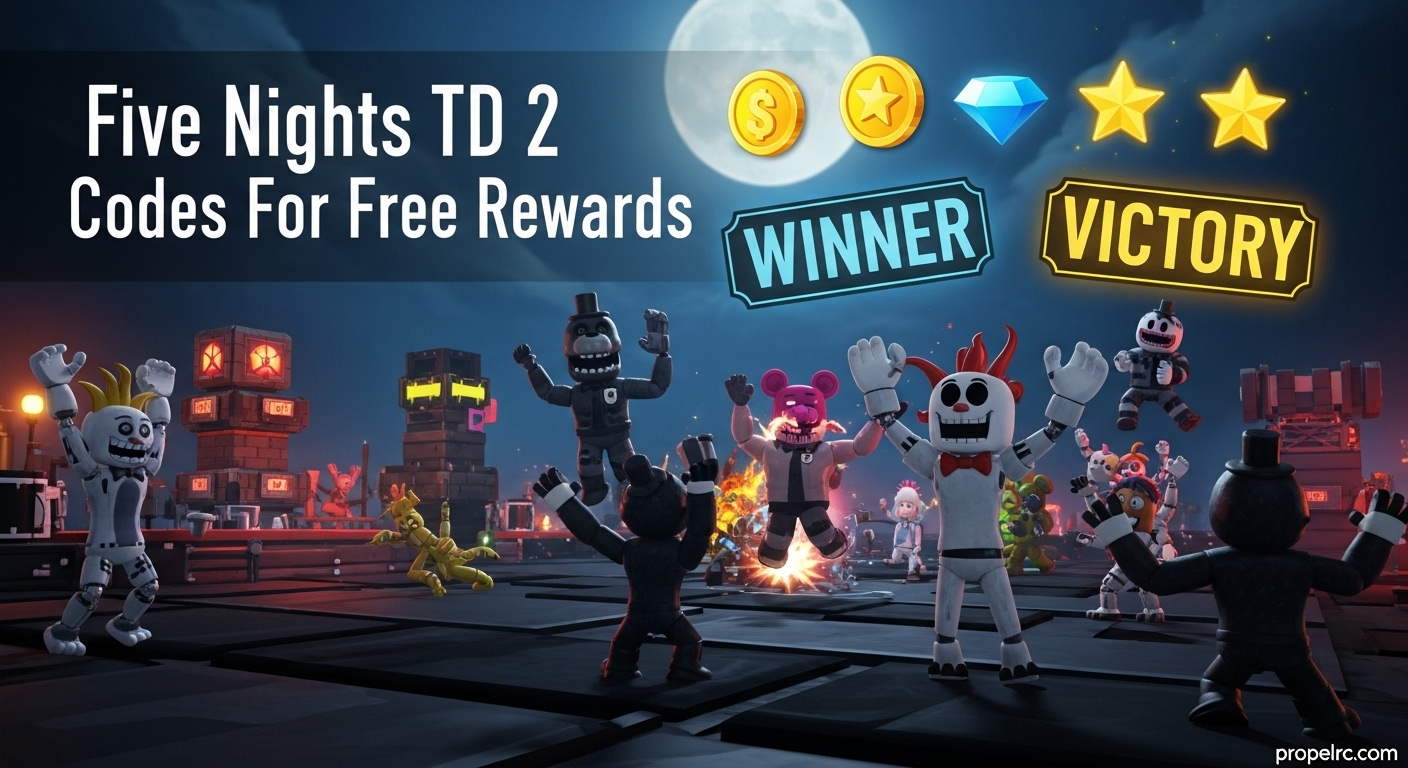 Five Nights TD 2 Codes For Free Rewards And Souls August 2026