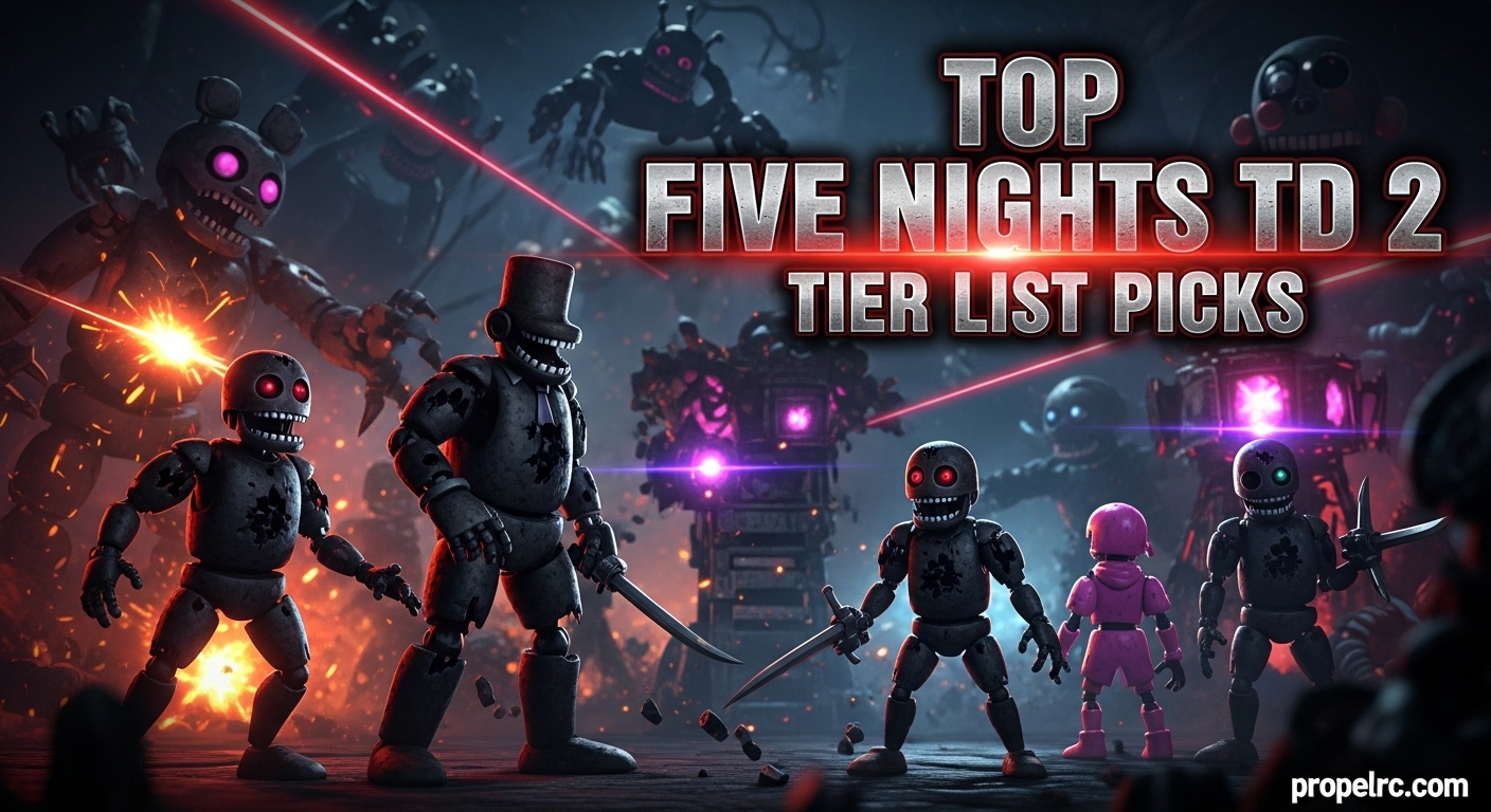 6 Five Nights TD 2 Tier List (August 2026) Season 3 Rankings
