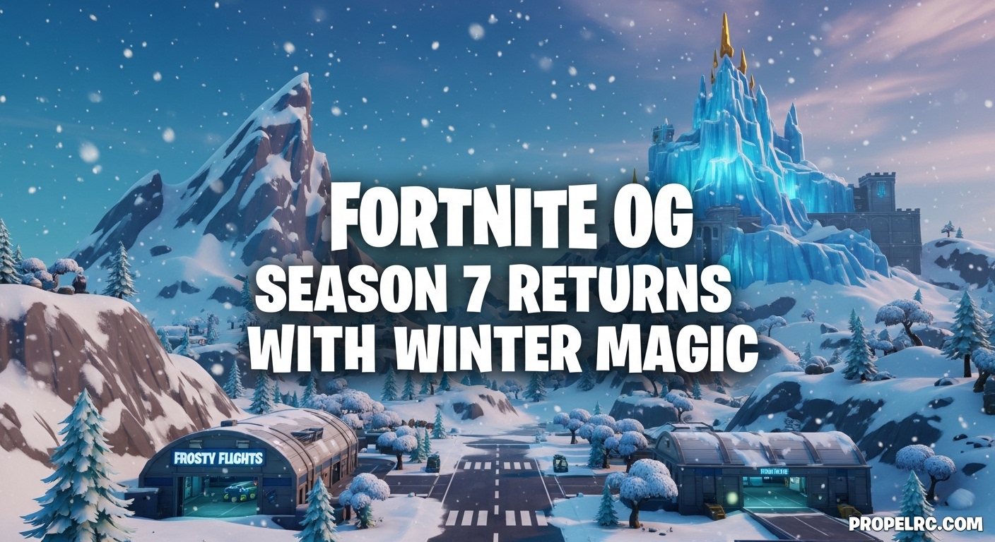 Fortnite OG Season 7 Returns With Winter Magic December, 2025