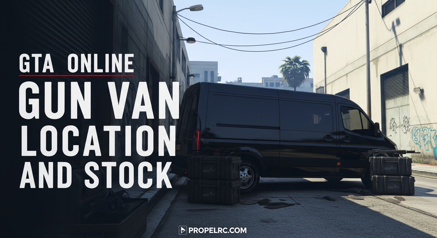GTA Online Gun Van Location Today And Weapons List August 2026