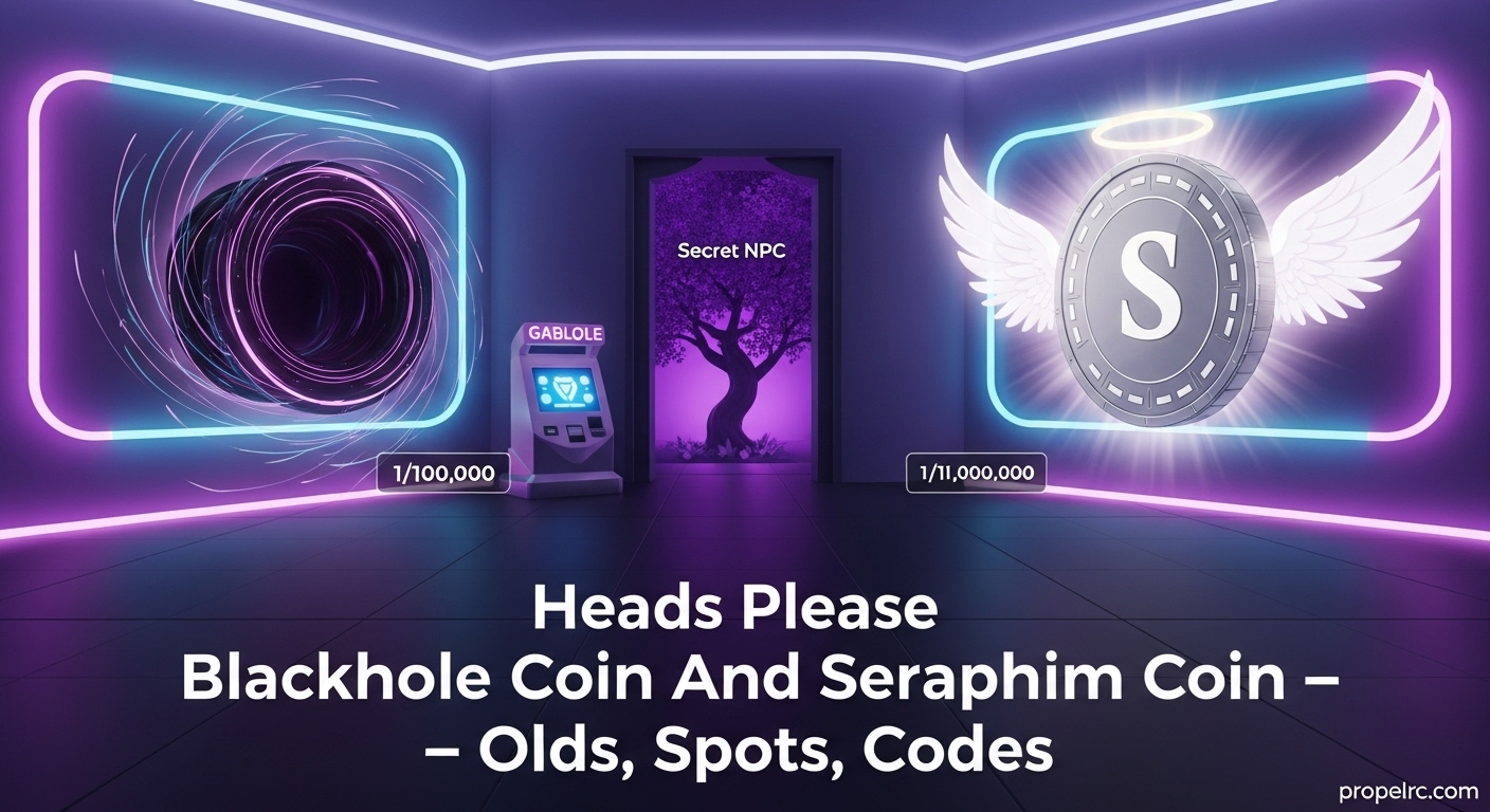 Heads Please Blackhole Coin & Seraphim Coin Tips August 2026