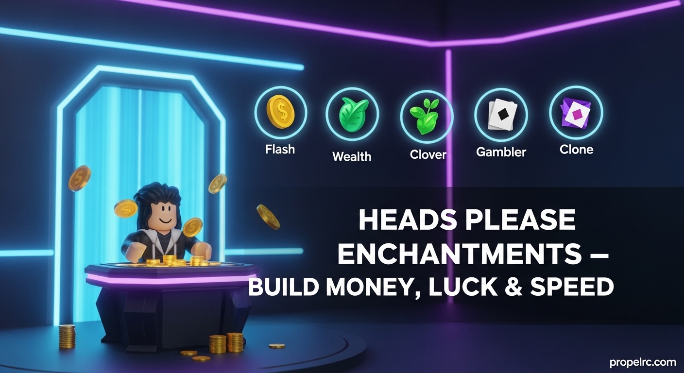 Heads Please Enchantments List & Best Combos August 2026