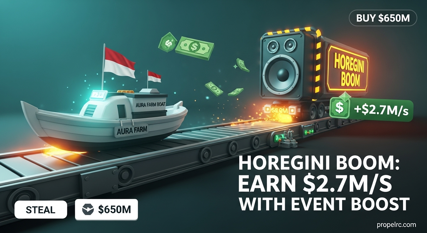 Horegini Boom August 2026: Indonesia Event & Spawn Tips