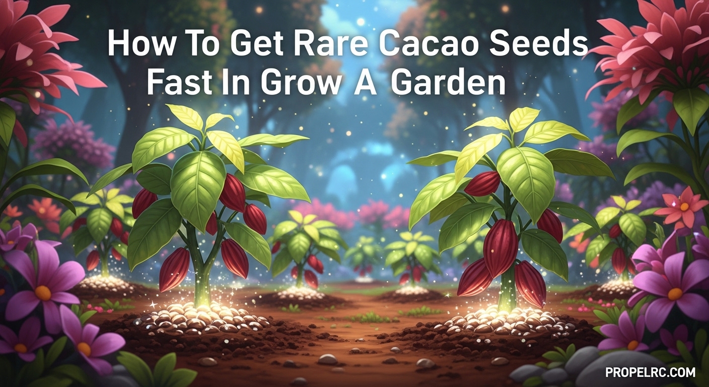How To Get Rare Cacao Seeds Fast In Grow A Garden August 2026