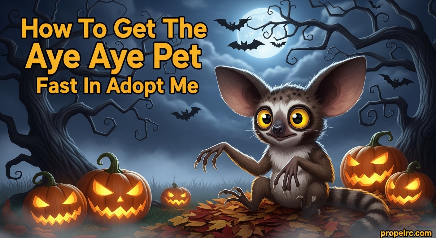 How To Get The Aye Aye Pet Fast In Adopt Me 2025