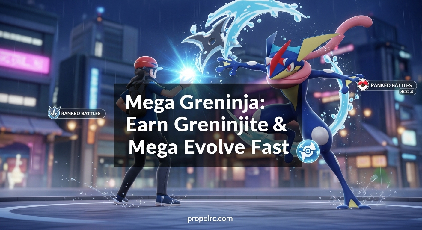 Mega Greninja August 2026 – Ranked Reward & Stats