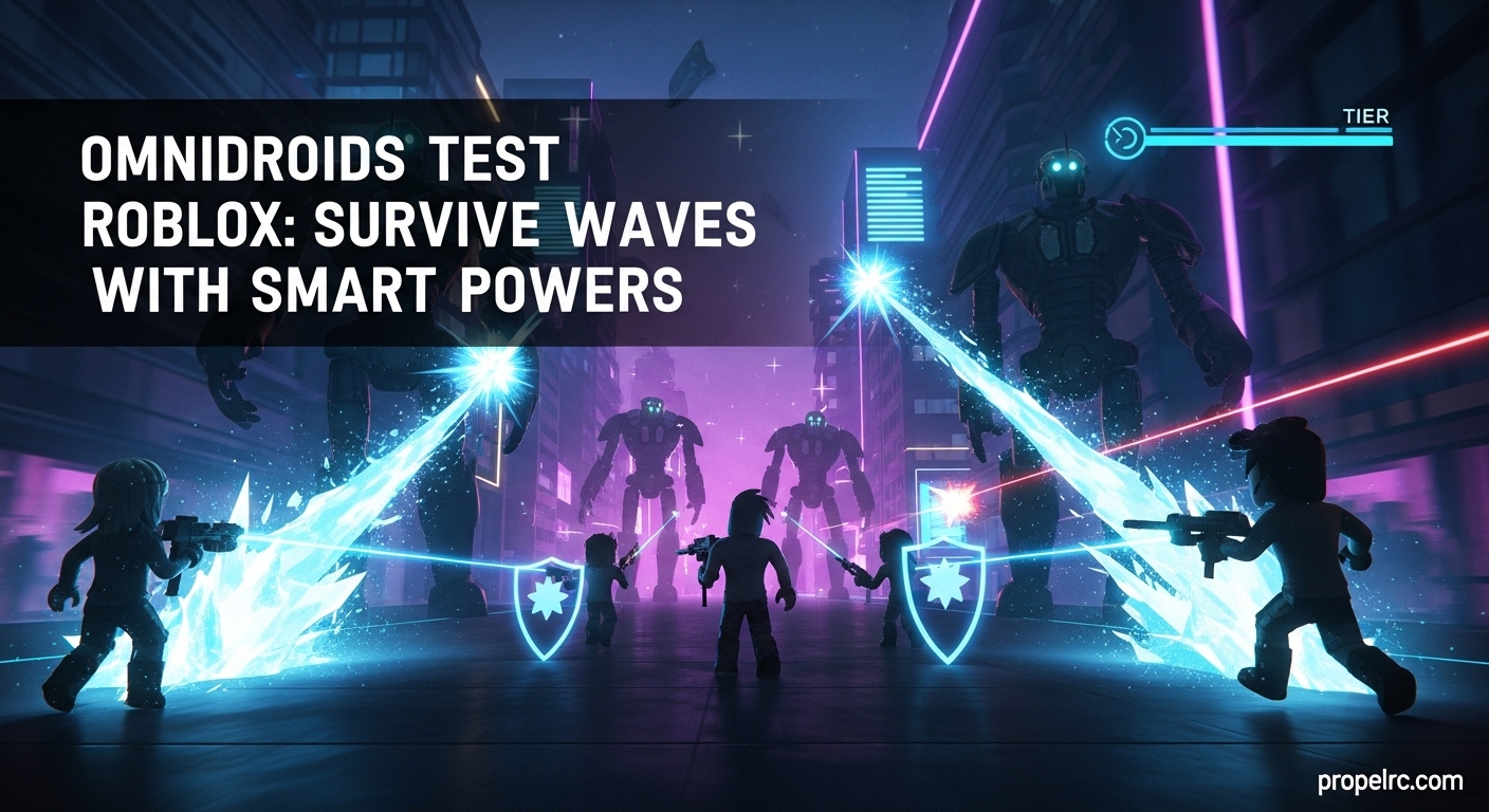 Omnidroids Test Roblox August 2026 – Powers, Maps, Tips