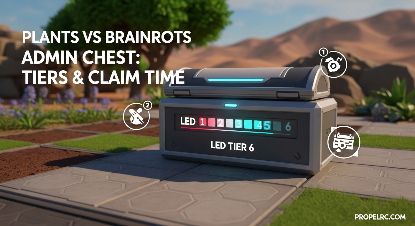 Plants Vs Brainrots Admin Chest Updates & Rewards August 2026