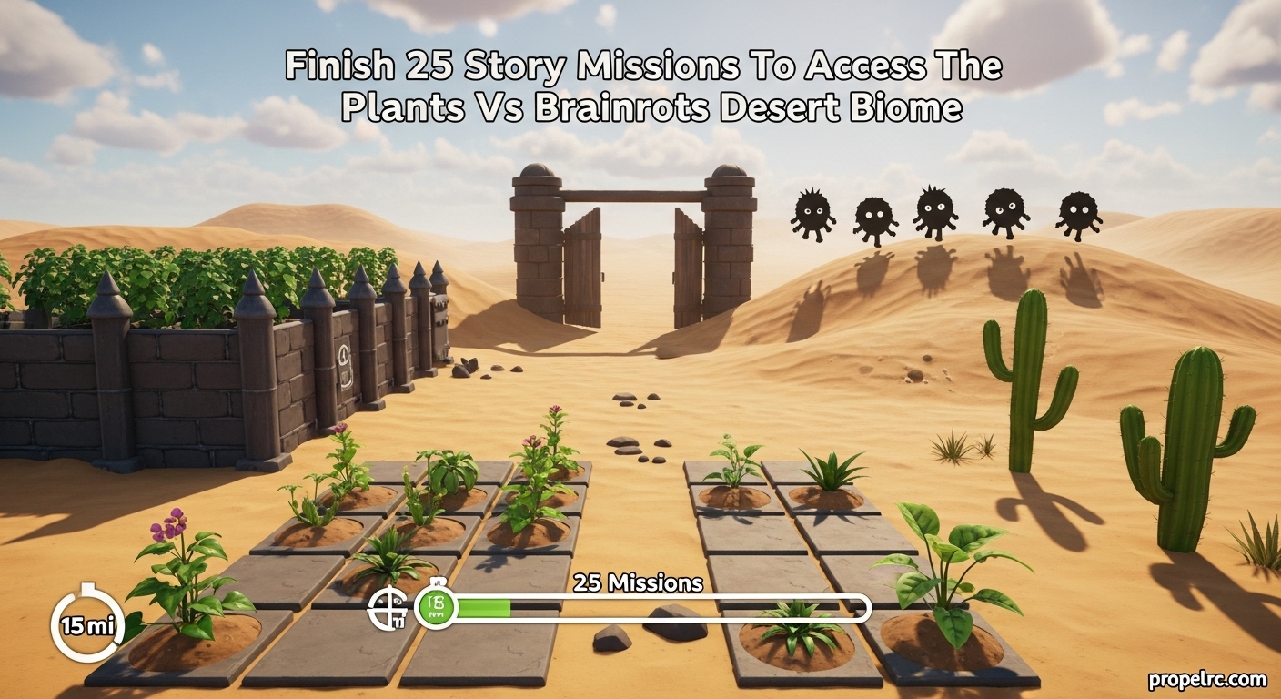 Plants Vs Brainrots Desert Biome Story Updates August 2026