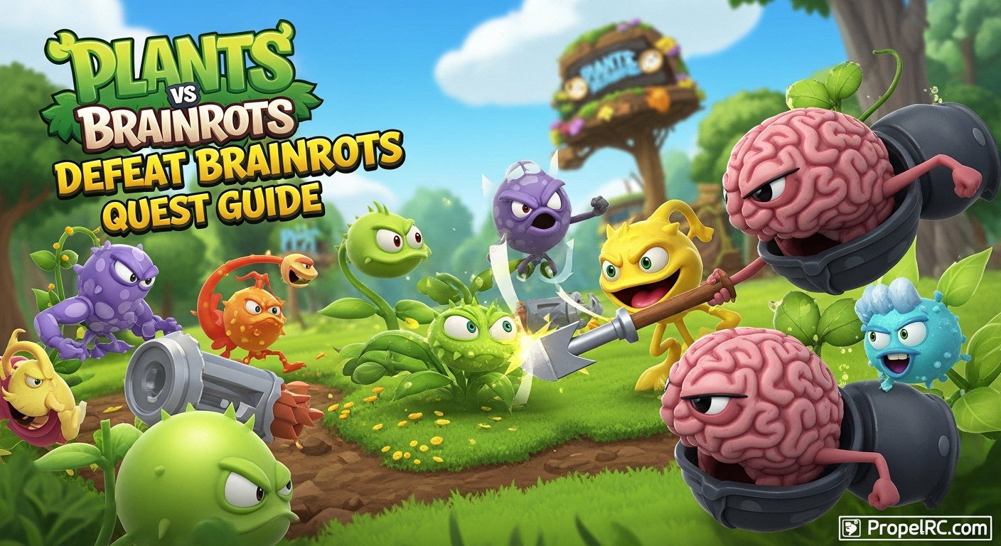 Plants vs Brainrots Defeat Brainrots Quest Guide: Complete Walkthrough August 2026