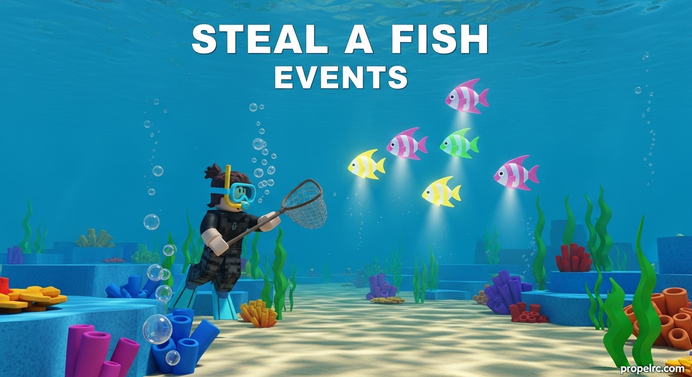 Rare Fish Frenzy In Steal A Fish Events August 2026