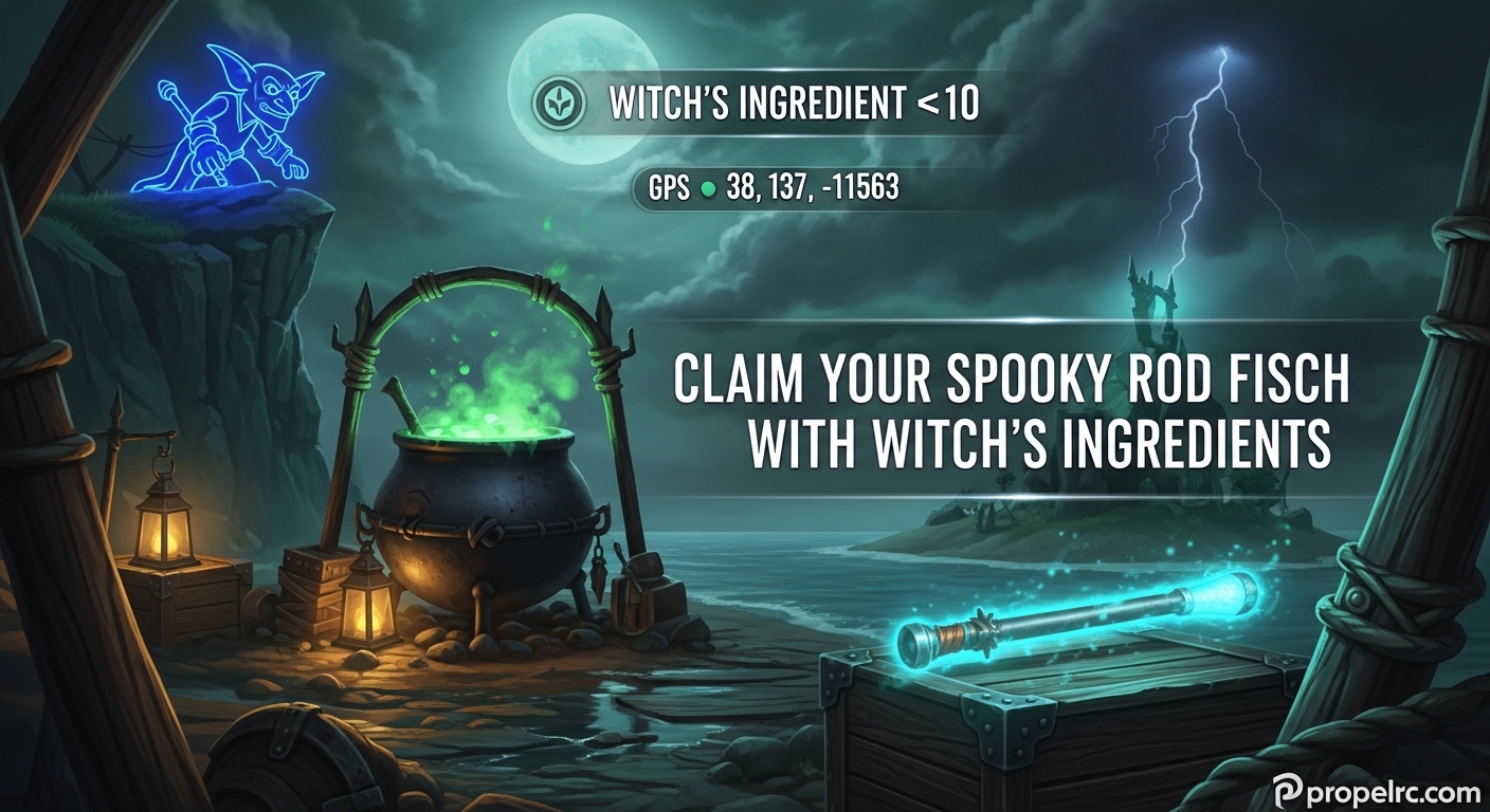 Spooky Rod Fisch Witch Quest Guide August 2026