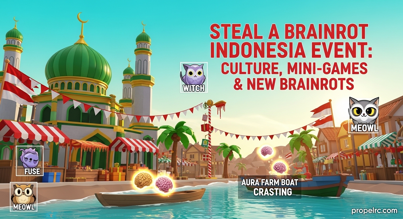 Steal A Brainrot Indonesia Event October 2025 Update
