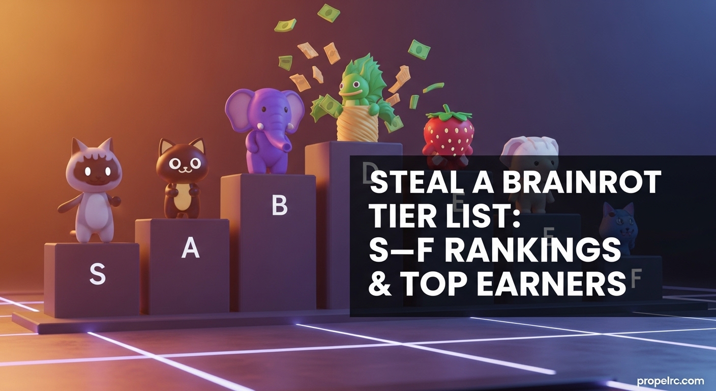 Steal a Brainrot Tier List (August 2026): RIP GRANNY Update Rankings