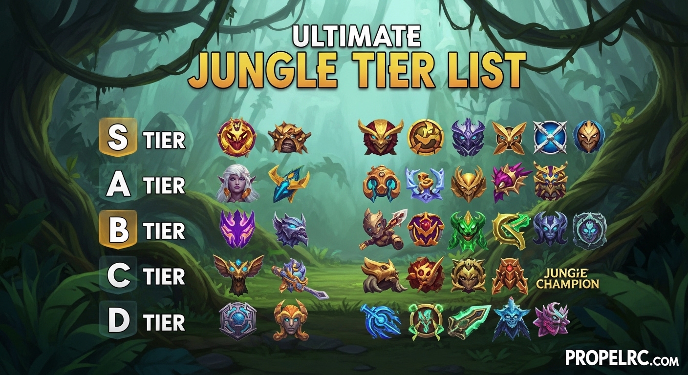 Jungle Tier List Patch 26.7 (August 2026): Best Champions Ranked