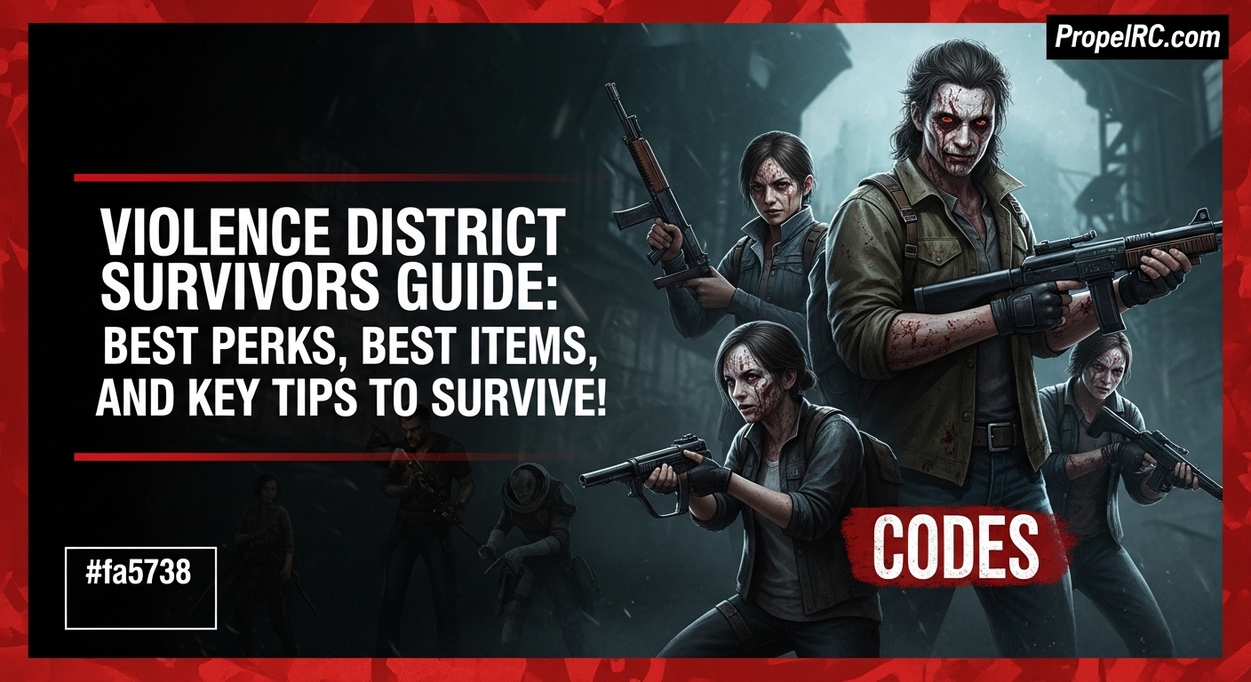 Violence District Guide: Best Perks & Items (August 2026)