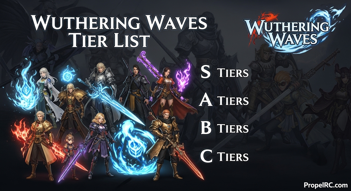 Wuthering Waves Tier List (Version 3.2) August 2026